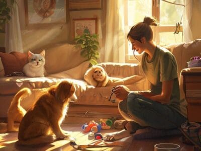 Pet Sitter Theo Giờ Giải Cứu Thời Gian Biểu Bận Rộn cover image 2883